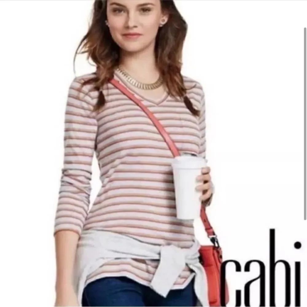 Cabi Striped Skipper Tee